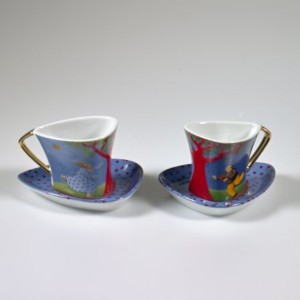 Espresso Cups Tree of Love