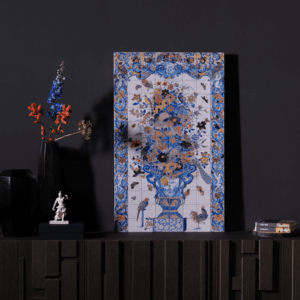 18th century Tile Tableau
