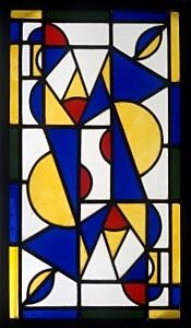 Image of our reproduction of Dance I by Theo van Doesburg on canvas, small
