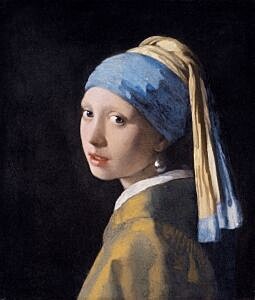 Image of our reproduction of Girl with a Pearl Earring by Johannes Vermeer on canvas, small