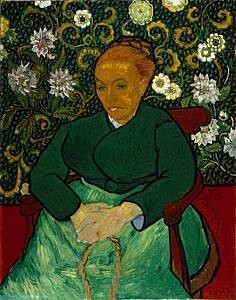 Image of our reproduction of La Berceuse (Portrait of Madame Roulin) by Vincent van Gogh on Canvas, thumbnail
