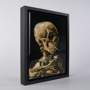 Head of a Skeleton with a Burning Cigarette
