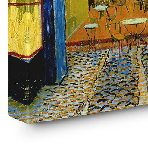 Vincent Van Gogh popular - Cafe Terrace Place du Forum Arles - Rproduction, Giclee Canvas