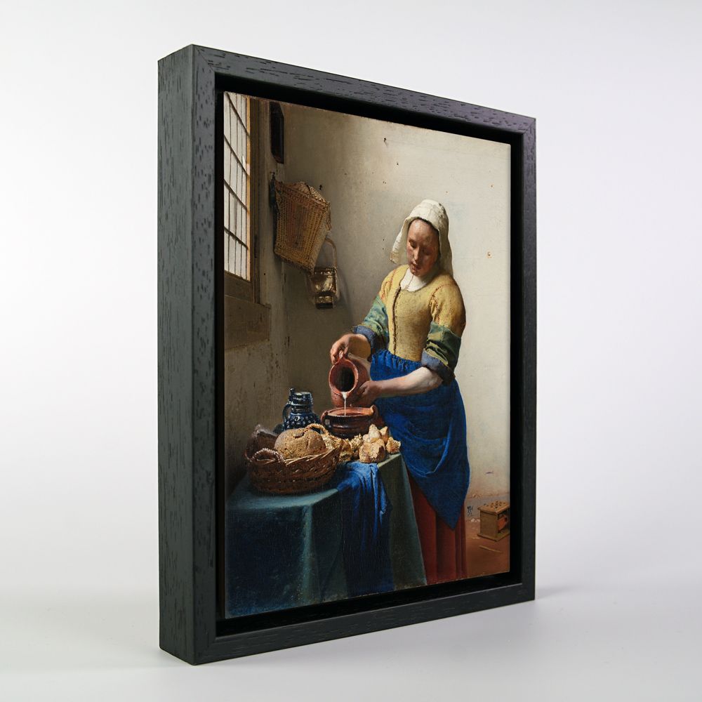Jan Vermeer (1632-1675)【Het melkmeisje】 Vermeer's Milkmaid Reveals Her Secrets | Barnebys Magazine