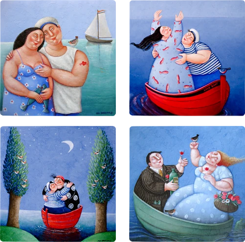 ADA Ceramic Coaster Sets