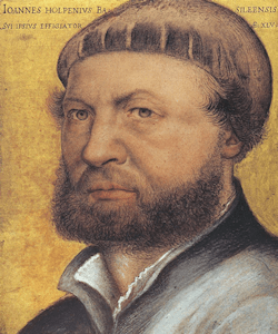 Hans Holbein the Younger, reproductions on canvas, ceramic tiletableaus and coasters